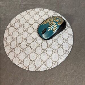 Elegant tan brown Mouse Pad for Home Office / work  New